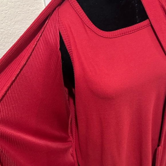 Lands End  Red Women's lounge/ pajamas set. Size medium. Super soft and light. - Picture 3 of 11